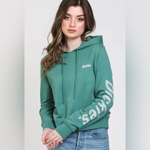 Dickies Green Crop Pullover Hoodie Women’s Large